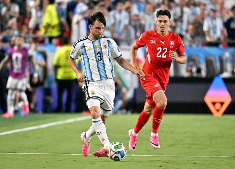 Alineación de Argentina para ser bicampeón del Mundial en la cara de España