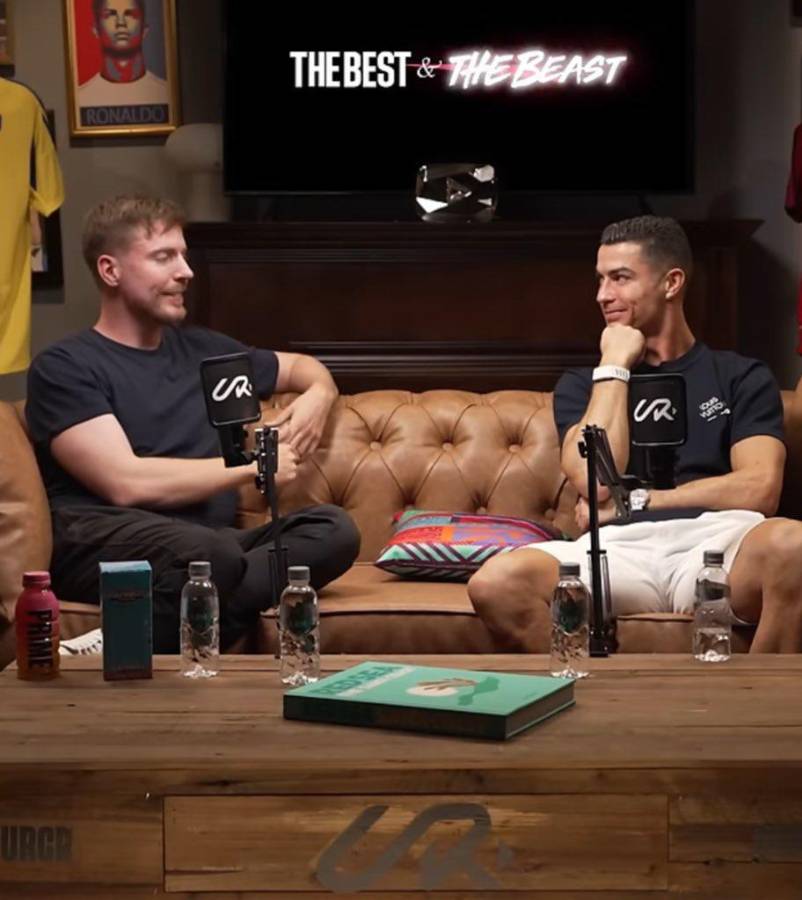 Se acabó el debate y sorpresivo ganador: ¿Quién tiene mayor fortuna, Cristiano Ronaldo o MrBeast?
