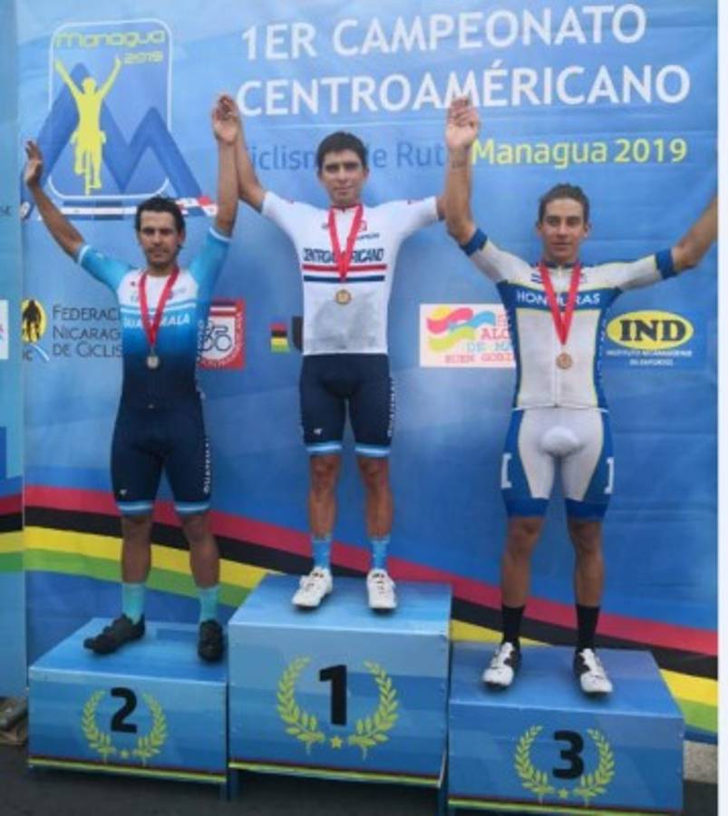 Orgullo: Hondureños destacan en el primer campeonato centroamericano de ciclismo en Nicaragua