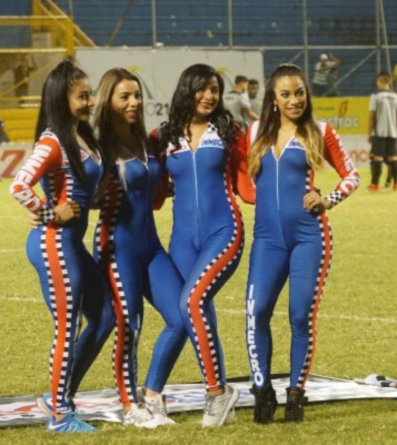 ¡Para enamorarse! Las bellezas de la jornada de Liga Nacional en Honduras