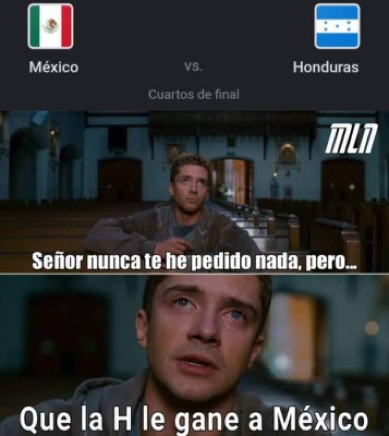 La Selección de Honduras fue goleado por México en la Copa Oro y los memes no lo perdonan