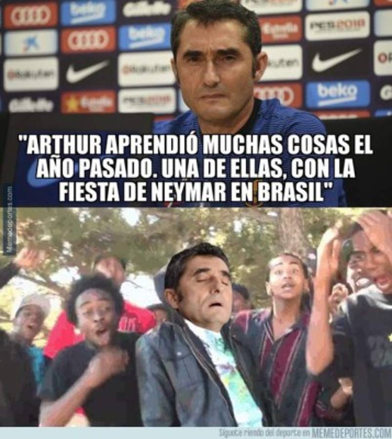 Dembélé y Valverde, víctimas favoritas de los memes tras el triunfo de Barcelona en Getafe  