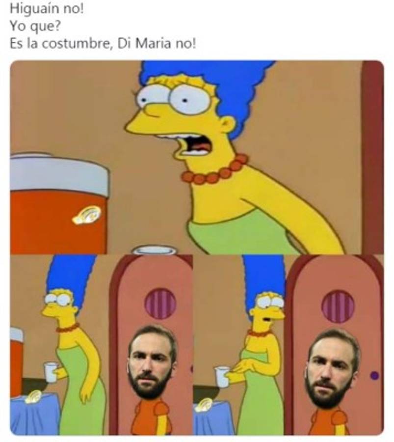 Los nuevos memes de Argentina campeón de la Copa América tienen una víctima más: Higuaín; no se olvidan de Messi y Neymar