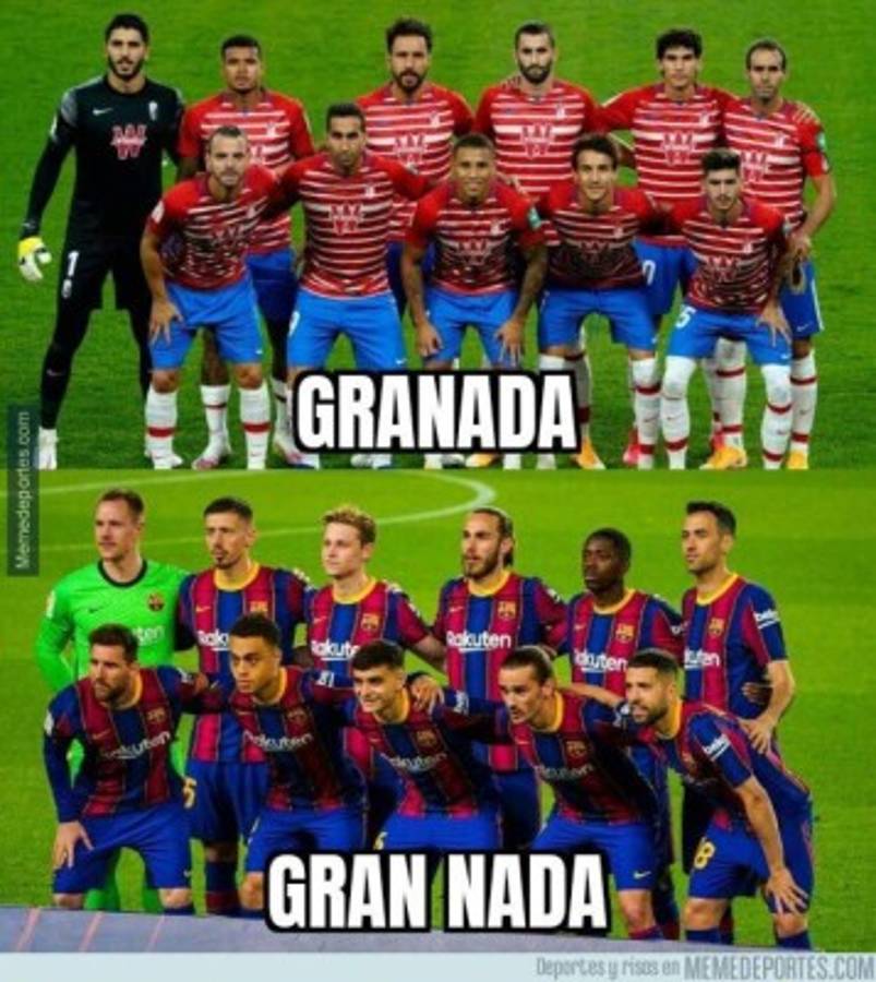 Los nuevos memes que hacen pedazos a Barcelona y Messi por perder la oportunidad de ser líder ante Granada
