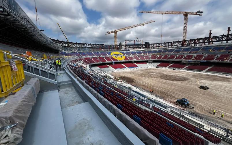 Barcelona revela cómo quedará el nuevo Camp Nou: así avanzan las obras y cuándo estará listo