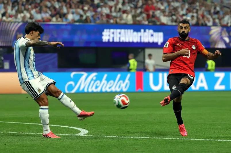 Alineación de Argentina para ser bicampeón del Mundial en la cara de España