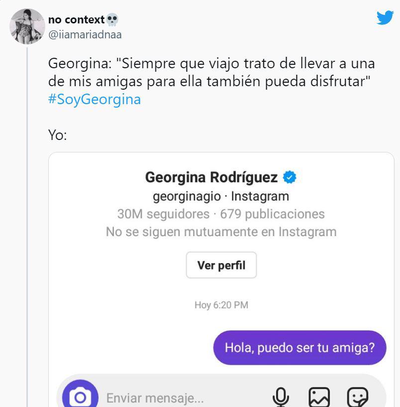Unos la destrozan y otras la aman: los mejores memes de Georgina tras publicar su serie en Netflix