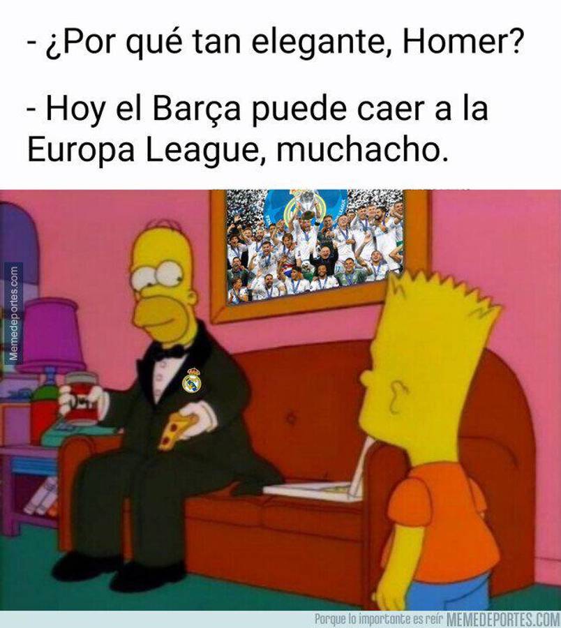 ¿A la Europa League? Los memes del empate del Barcelona ante el Benfica en la Champions