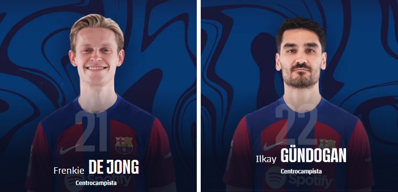 Los dorsales en el Barcelona para la temporada 2024-25 y los jugadores que no están inscritos en LaLiga