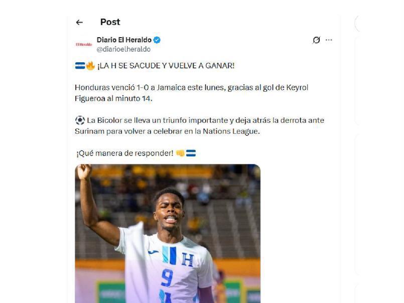 Es una vergüenza: indignación, petición a Concacaf y Honduras celebra el triunfo