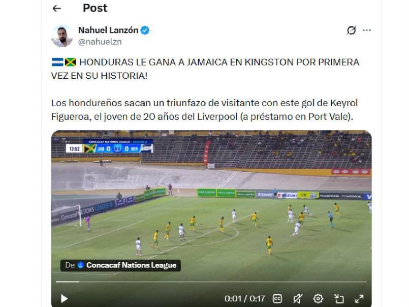 Es una vergüenza: indignación, petición a Concacaf y Honduras celebra el triunfo
