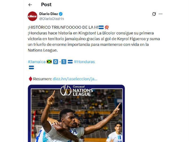 Es una vergüenza: indignación, petición a Concacaf y Honduras celebra el triunfo