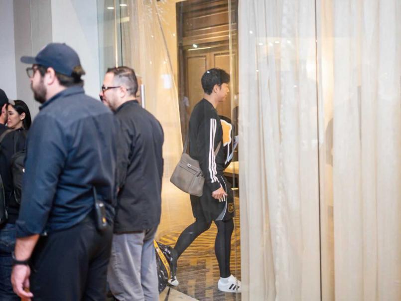 El gesto de Heung-min Son y el campeón del mundo que llegó a Honduras: así aterrizó LAFC para enfrentar a Real España