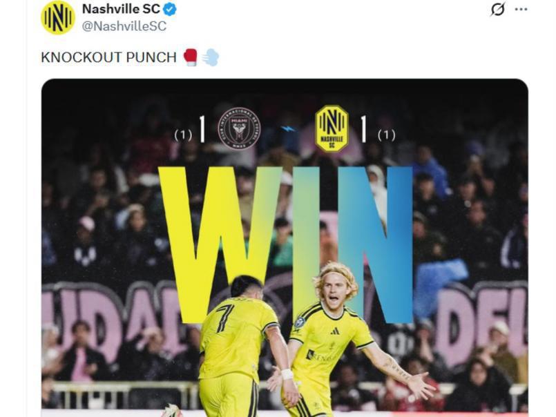 Messi queda en ridículo, las burlas de Nashville a Leo y compañía; el señalado por la eliminación de Inter Miami