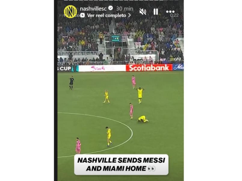 Messi queda en ridículo, las burlas de Nashville a Leo y compañía; el señalado por la eliminación de Inter Miami