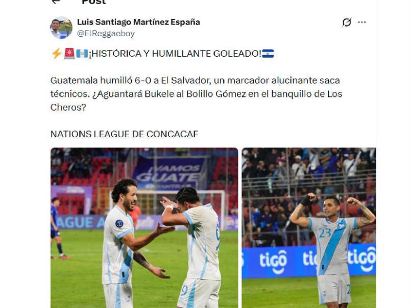 Bukele tiene que echar a Bolillo: explotan en El Salvador tras humillada de Guatemala