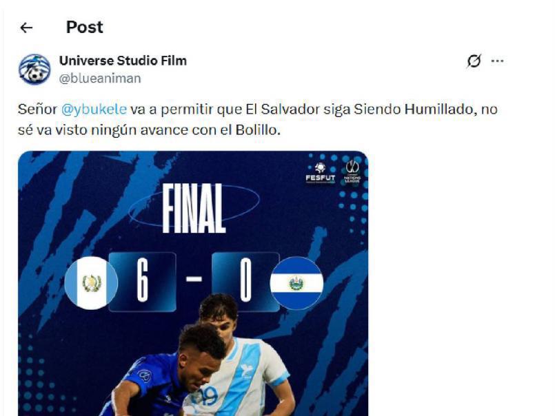 Bukele tiene que echar a Bolillo: explotan en El Salvador tras humillada de Guatemala