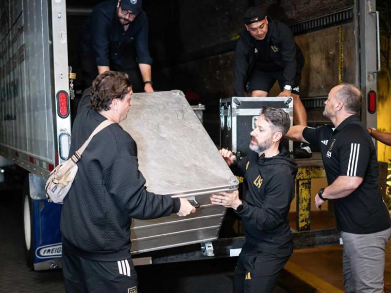 El gesto de Heung-min Son y el campeón del mundo que llegó a Honduras: así aterrizó LAFC para enfrentar a Real España