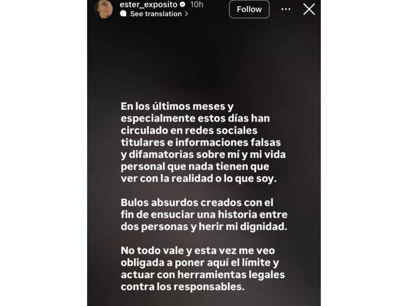 Ester Expósito explota tras polémica con Mbappé y esta es la decisión que tomó