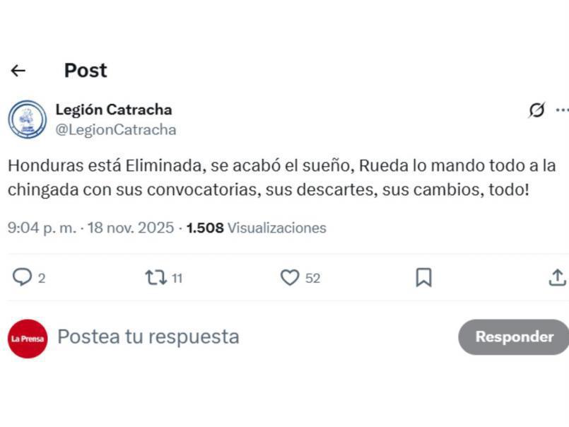 Fracaso ridículo, Se tienen que ir: señalan a los culpables de la vergonzosa eliminación de Honduras del Mundial 2026