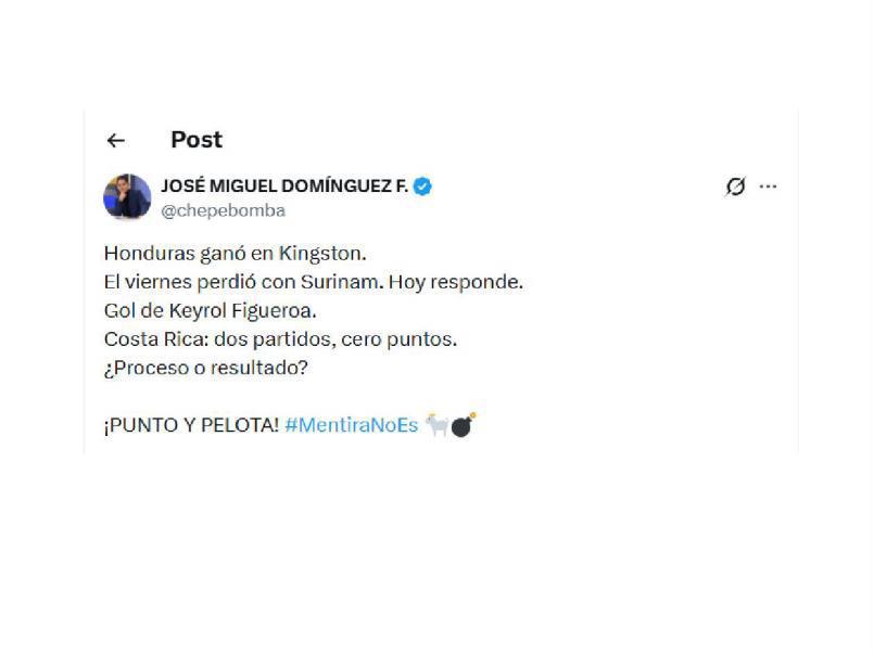 Es una vergüenza: indignación, petición a Concacaf y Honduras celebra el triunfo