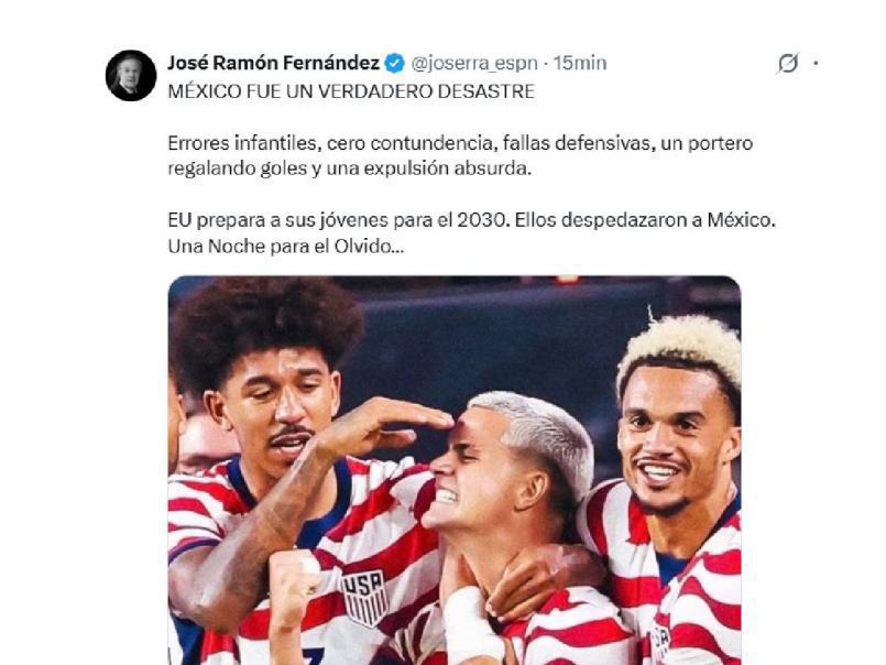 Vete ya: en México piden su salida, Faitelson explota y USA se burla del Tri