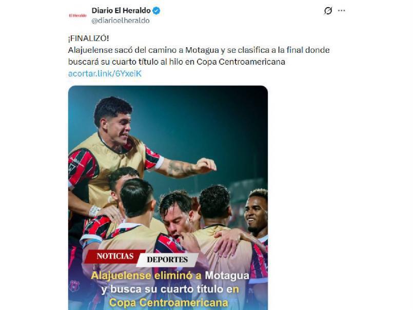 Se hicieron los ciegos: reclamo a Concacaf e indignación tras el Alajuelense-Motagua