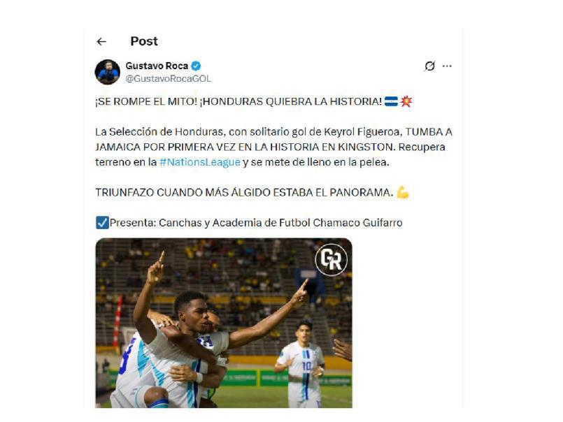 Es una vergüenza: indignación, petición a Concacaf y Honduras celebra el triunfo
