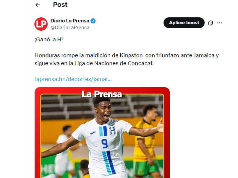 Es una vergüenza: indignación, petición a Concacaf y Honduras celebra el triunfo