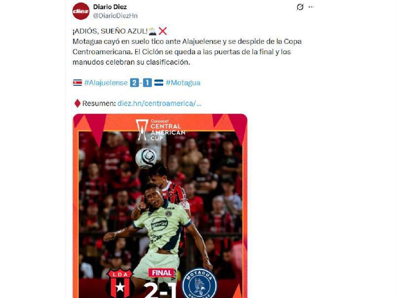 Se hicieron los ciegos: reclamo a Concacaf e indignación tras el Alajuelense-Motagua