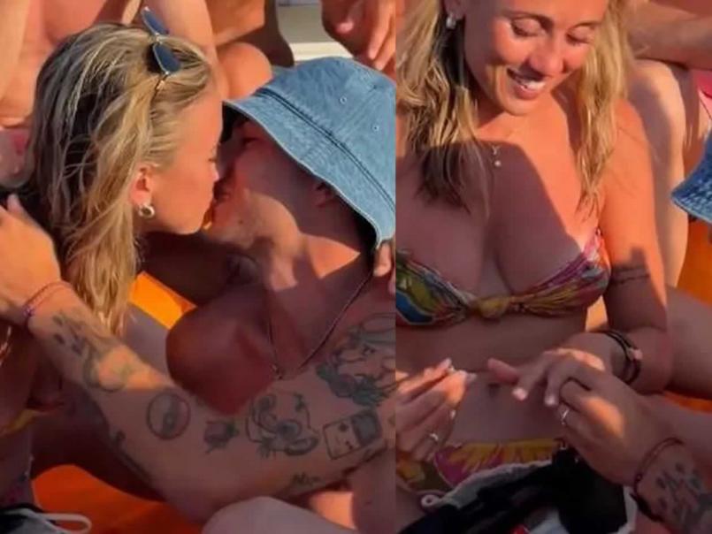 La hermosa periodista deportiva que se comprometió con reconocido futbolista de Argentina: Le dije que sí, obvio