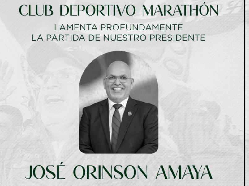La última decisión que tomó Orinson Amaya como presidente del Marathón que emociona a los verdolagas: Está firmado