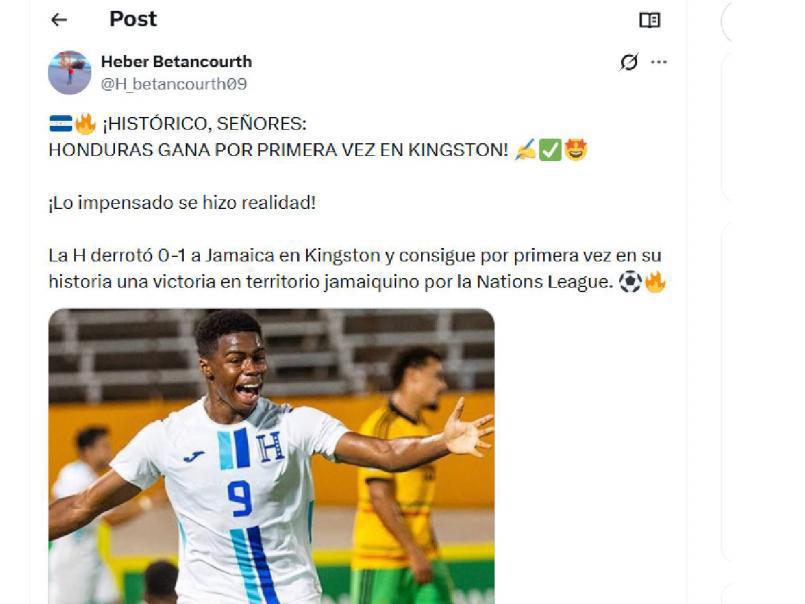 Es una vergüenza: indignación, petición a Concacaf y Honduras celebra el triunfo