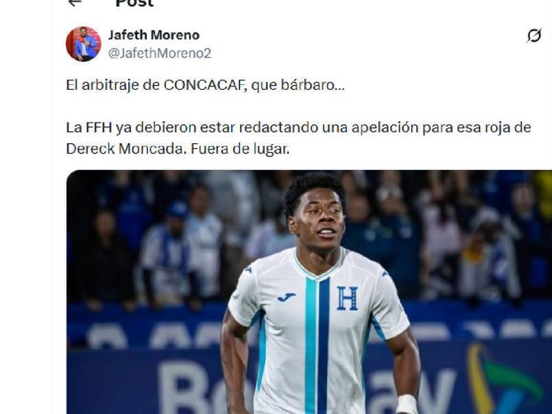 Es una vergüenza: indignación, petición a Concacaf y Honduras celebra el triunfo