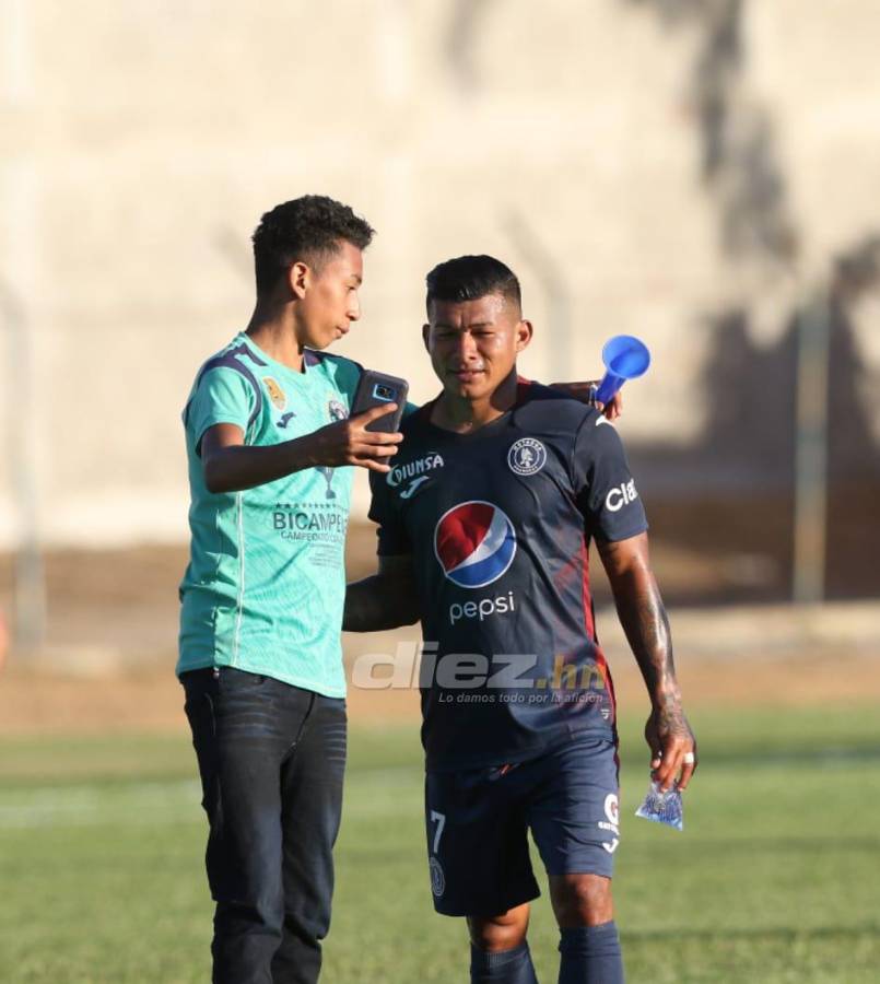 La euforia de Olego por su primer gol oficial en liga y el gesto del ‘Chino’ López tras el agónico triunfo de Motagua