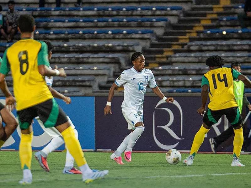 Honduras no pudo ante Jamaica en su debut oficial en el Premundial Sub-20 de Concacaf.