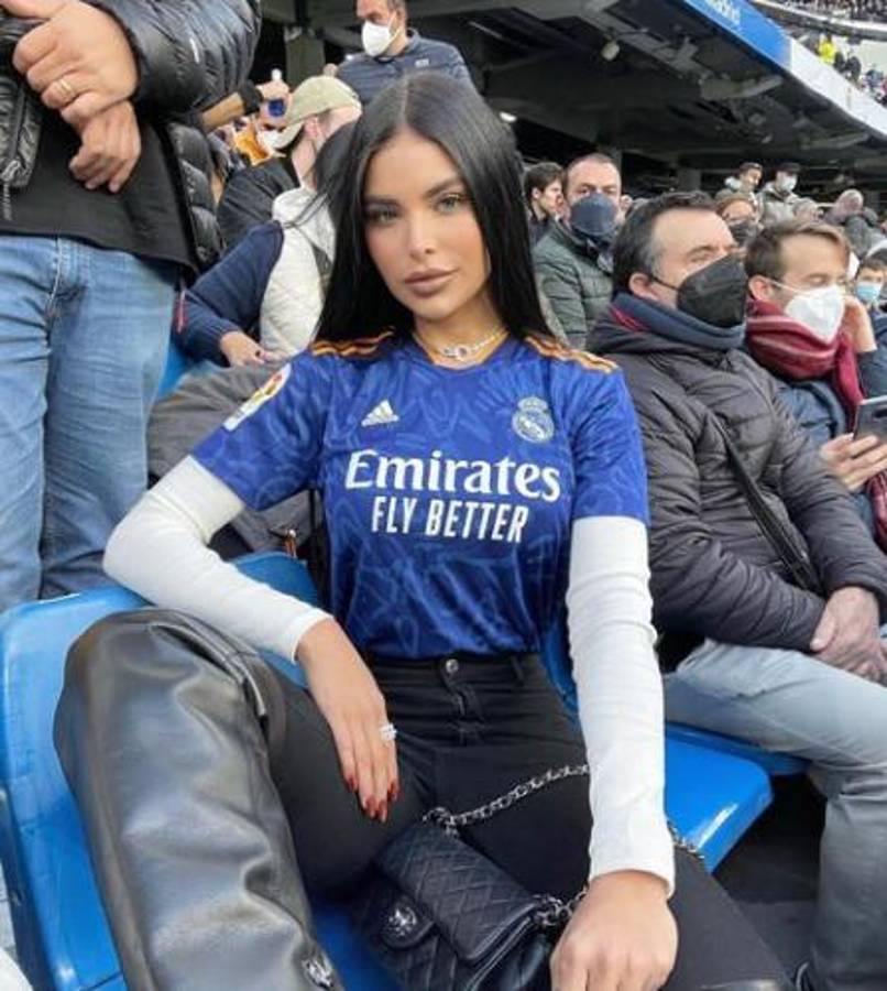 Ninoska Vásquez, la sensual venezolana que estuvo en el Santiago Bernabéu para ver el clásico ¿y a Vinicius?