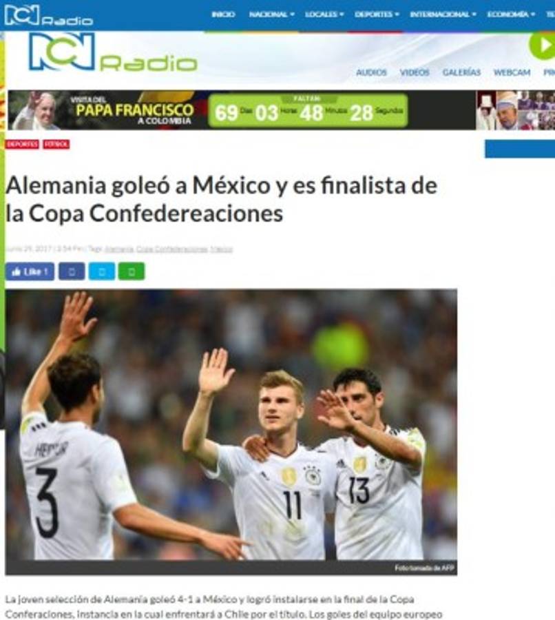 Prensa mexicana no perdona al Tri: Lo nuestro solo es soñar