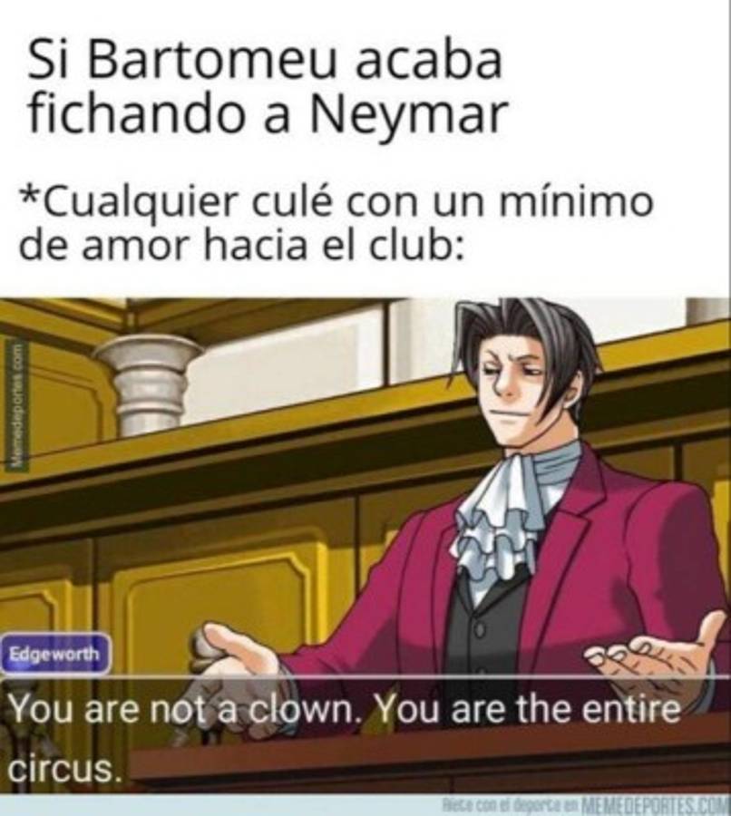 Barcelona y Bartomeu, las víctimas favortitas de los memes del fichaje de Neymar