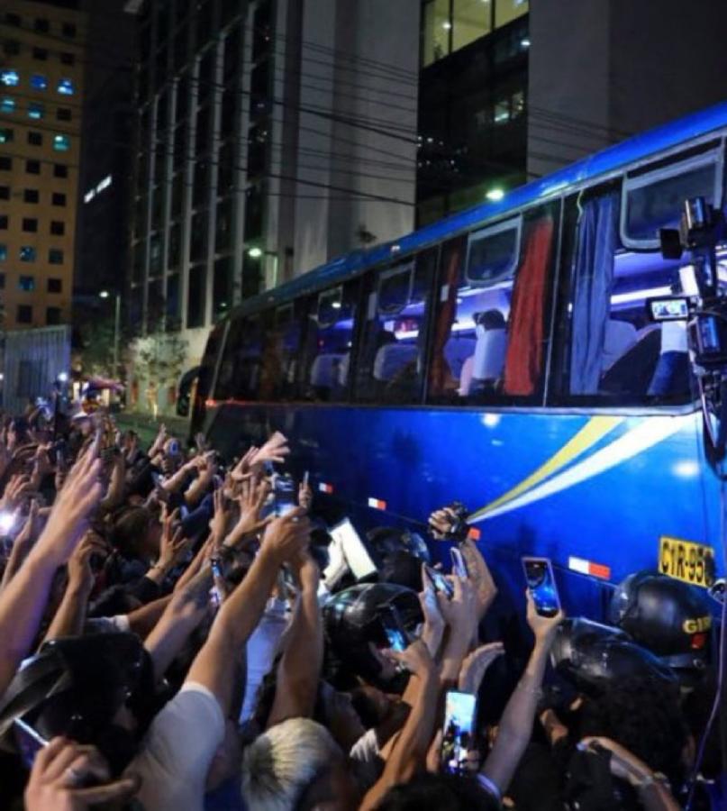 Messi desata locura en Perú: cientos de aficionados esperaron al 10 del Inter Miami; ¿su guardaespaldas presente?