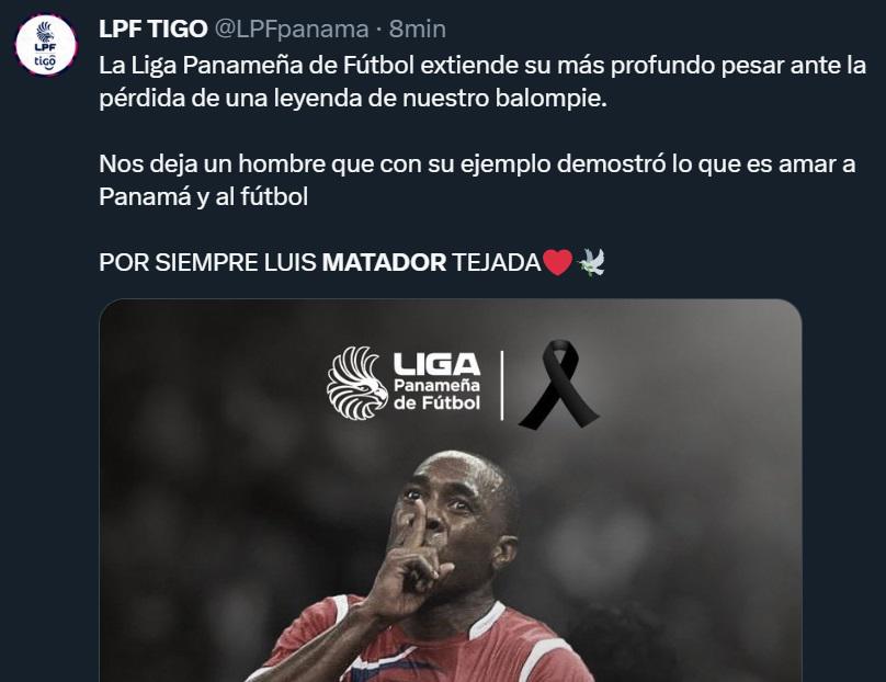 “Vuela alto, Matador”: El mundo del fútbol llora la muerte de Luis Tejada, mundialista con Panamá en Rusia 2018