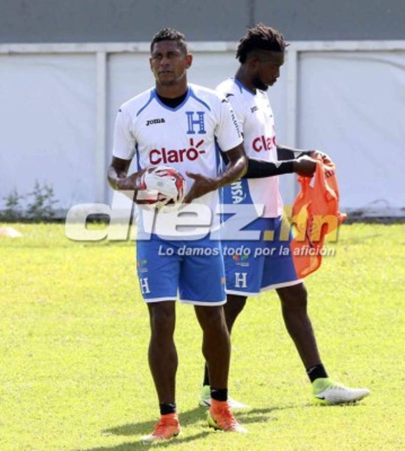 FOTOS: Carlo Costly irradia optimismo en su primer entreno con Honduras