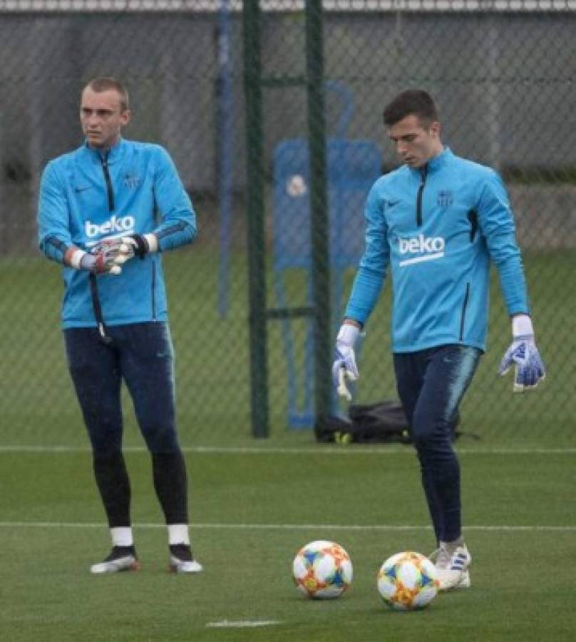 El gesto de Messi, la broma de Piqué y la soledad de Cillessen: Así fue el último entrenamiento del Barcelona