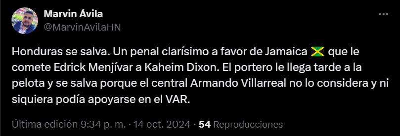 Prensa de Honduras celebra el boleto a cuartos de final en Nations League y también hay críticas: “hubo penal clarísimo para Jamaica”
