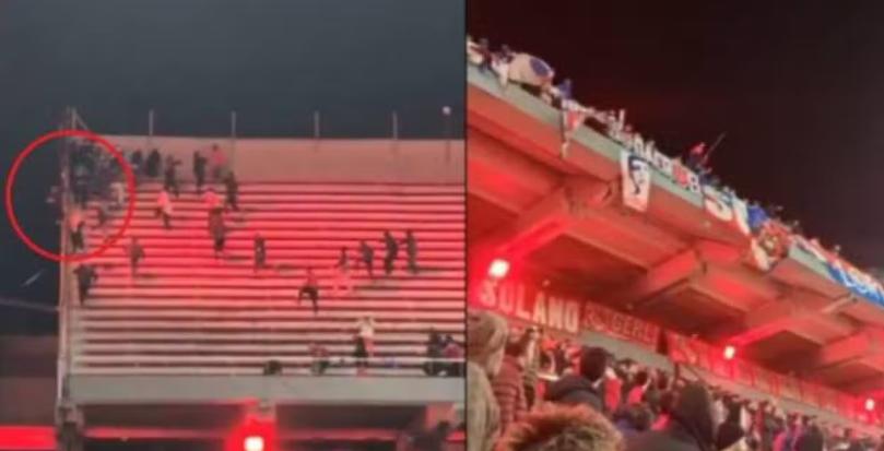 Terror en Argentina: graves heridos tras violentos ataques en el Independiente-U de Chile; aficionado saltó al vacío