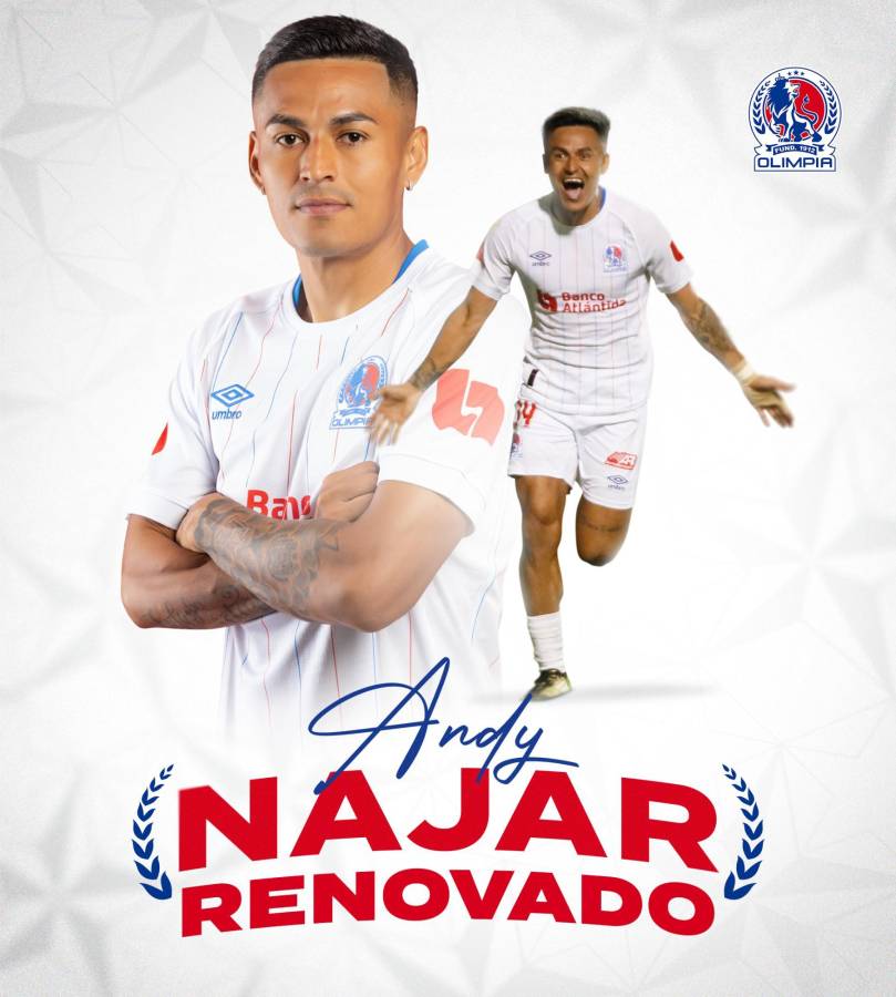 Andy Nájar llega a 15 años como profesional y vestirá la camisa de un quinto equipo en su trayectoria