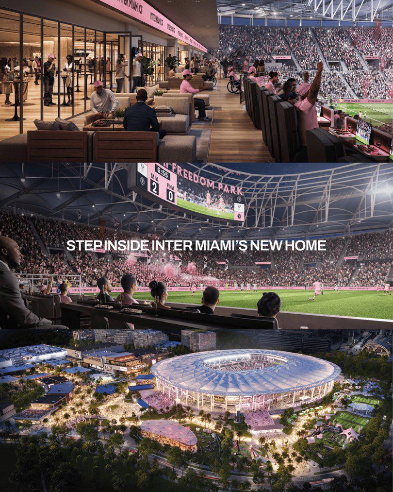 Messi ya sabe dónde jugará esta temporada: así se llamará el nuevo estadio del Inter Miami y fecha de inauguración