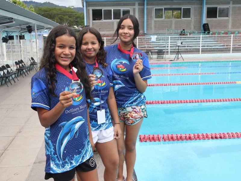 La participantes en las diferentes categorías se llevaron sus medallas.