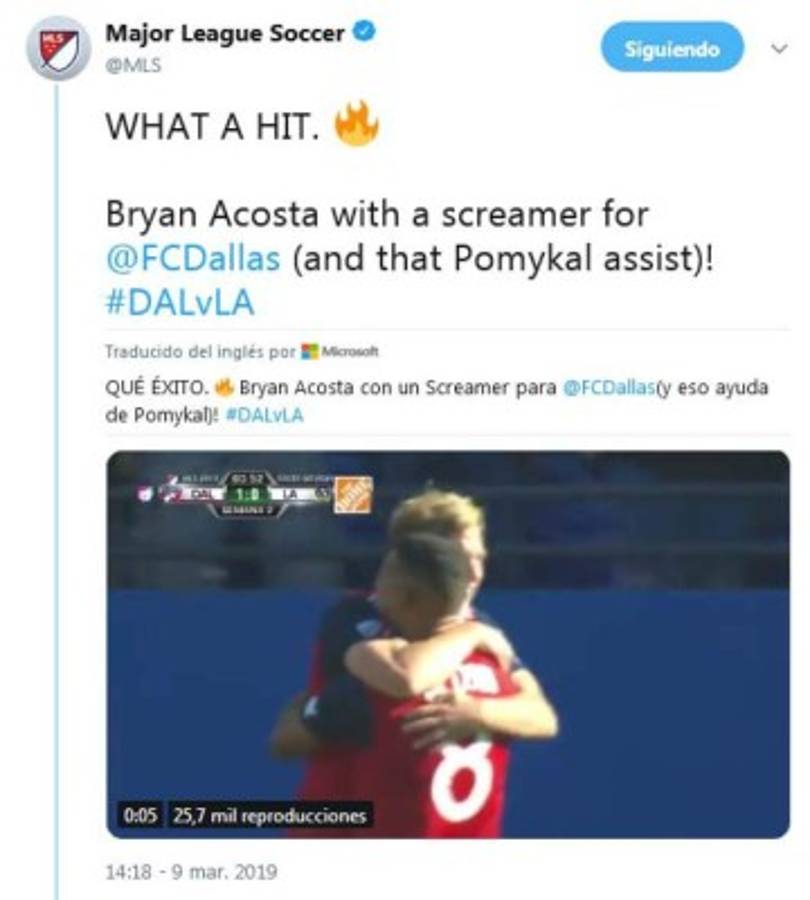Deslumbra: Así reacciona la prensa internacional tras golazo de Bryan Acosta