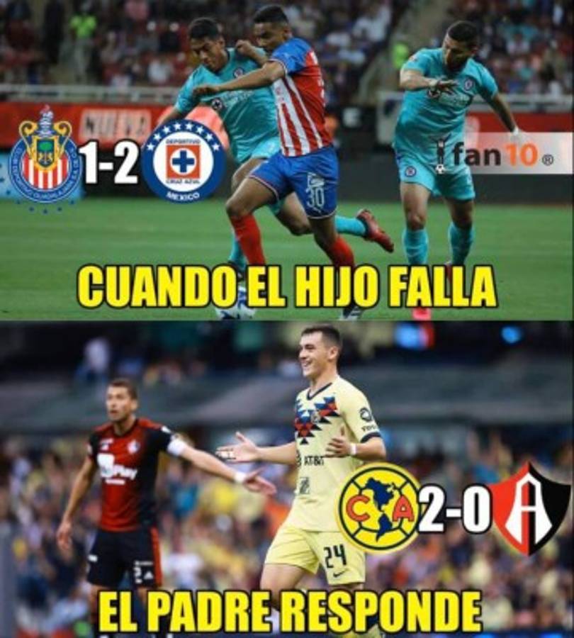 Liga MX: Como cada semana, los memes liquidan a Chivas 'galácticas' por la derrota ante Cruz Azul